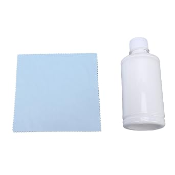 Luocute 360g Jewelry Protective Coating, Forms Durable Protective Layer Prevents Tarnish, Preserves Brilliance with Polishing Cloth, for Silver Gold Brass Copper Jewelry