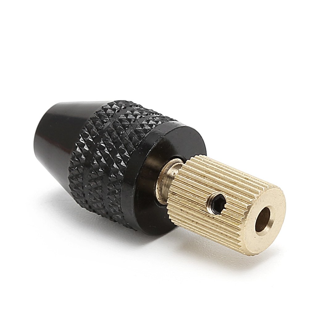 3.17mm Albero Motore Elettrico Mini Mandrino Fixture Morsetto 0.3mm-3.5mm Drill Bit Chiavi Set 3/8