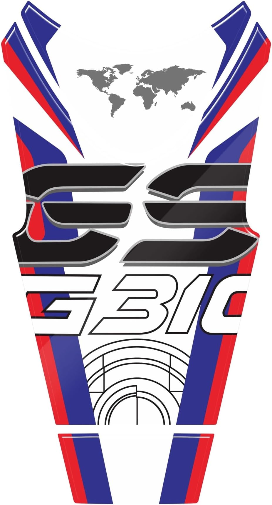 3D Motorcycle Accessories Sticker Decal Fuel Tank Pad for B&MW g310gs gs g 310gs g310 310 2018 2019 2020 2021 Fuel Tanks Pads Stickers
