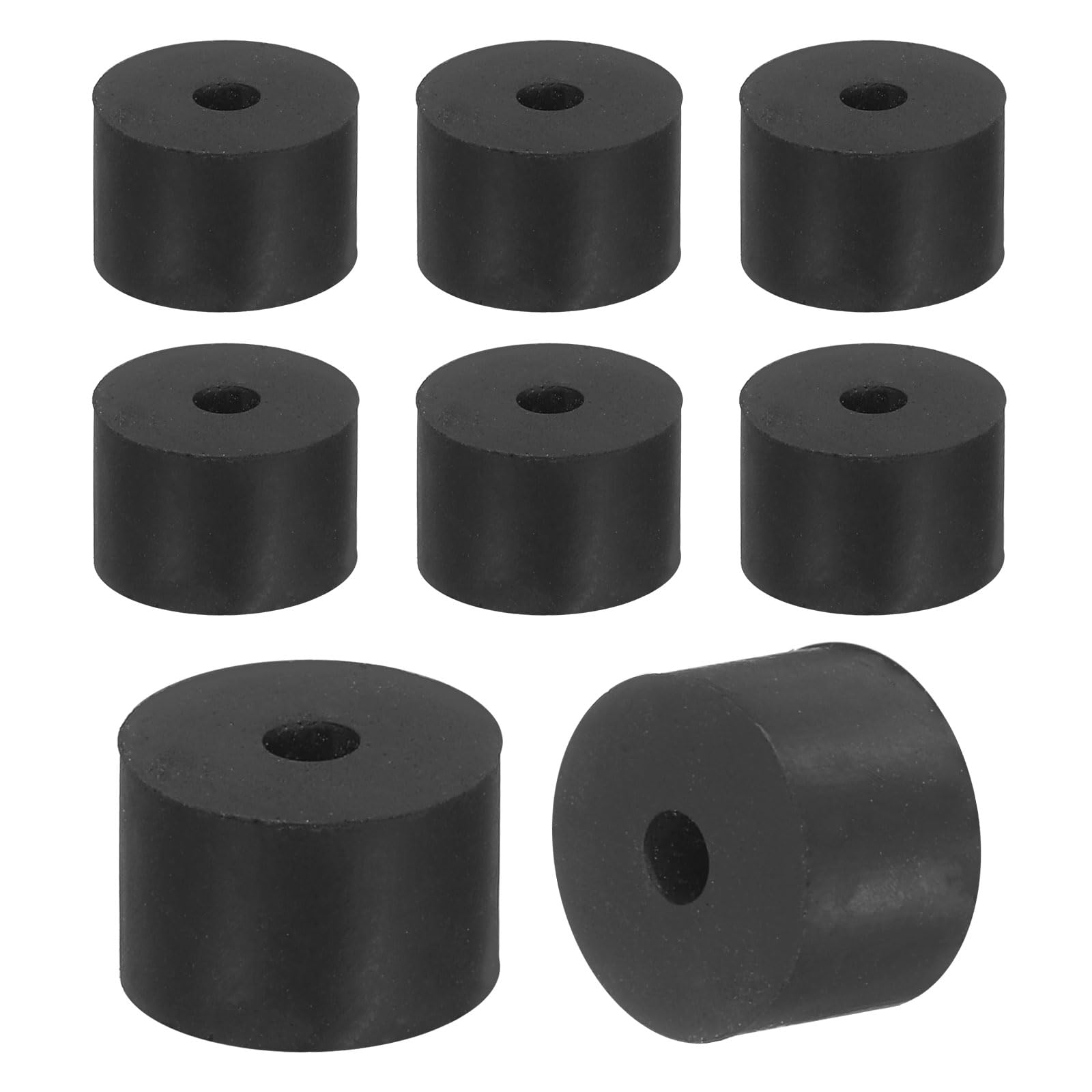 Produktbild von QUARKZMAN Gummischeiben 18 Stück – 12x8x3 Mm, Als Distanzhülsen, Unterlegscheiben Für Wasserhahn & Möbel