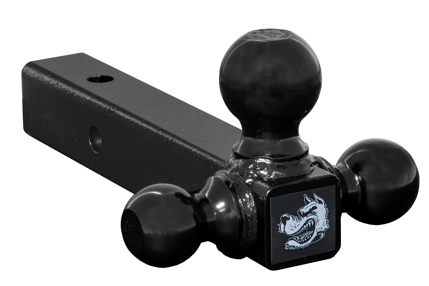 Buyers Products 1802200 Tri-Ball Trailer Hitch Ball Mount, (1-7/8 Inch, 2 Inch, 2-5/16 Inch Hitch Balls), Fits 2 Inch Receiver, 6,000-10,000 lbs.