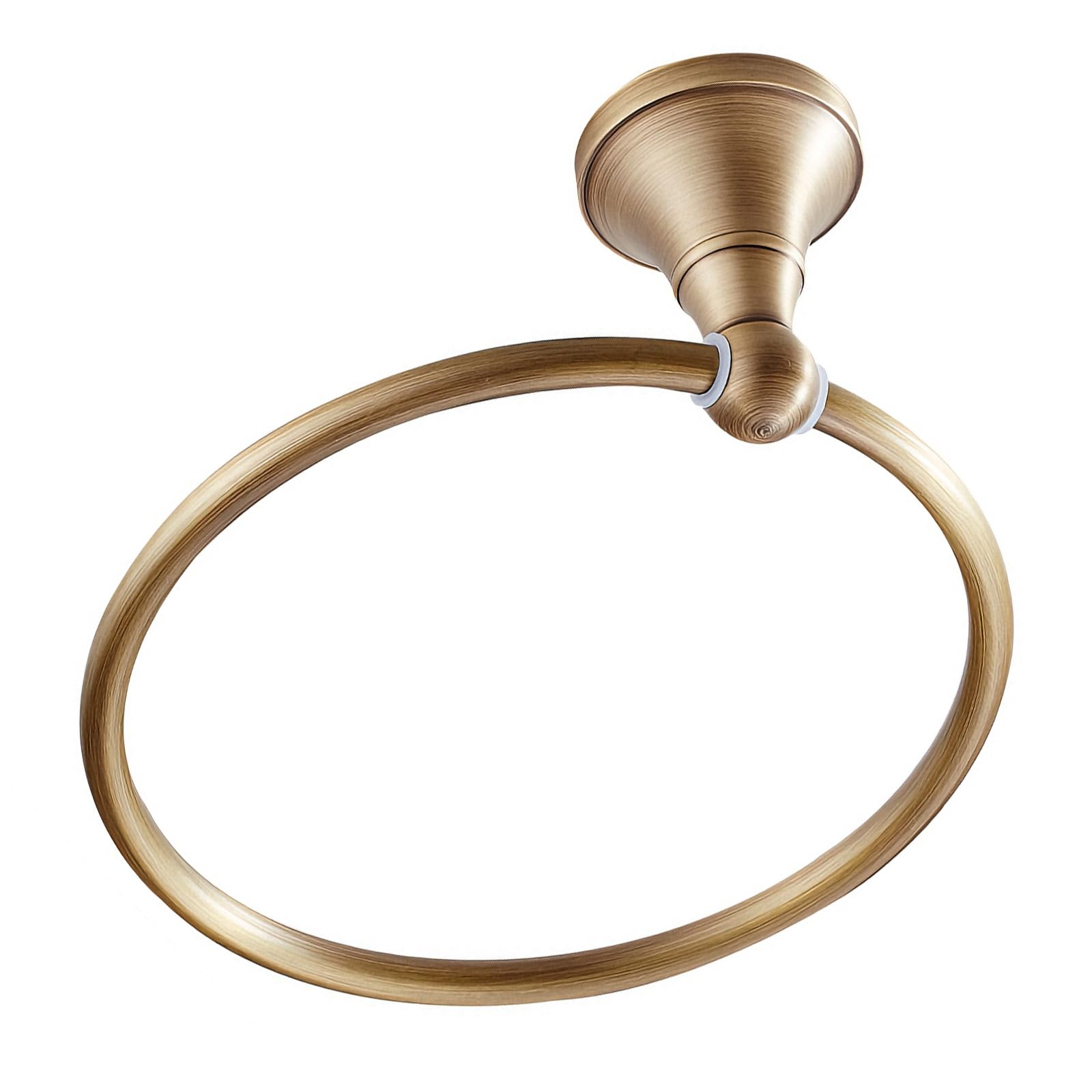 Buxuaaaa B Oval Metal Towel Rings Rusts Resistant Finish Towel Stand Embossed Ase Enhances Grip Safe Easy To Use For Athrooms Family Safe