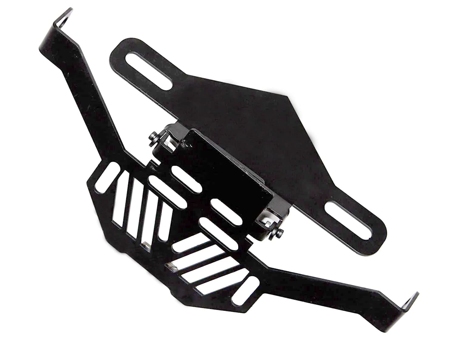 AUTOPOWERZ Premium Magnetic Foldable Tail Tidy Number Plate Holder for Universal for All Bikes