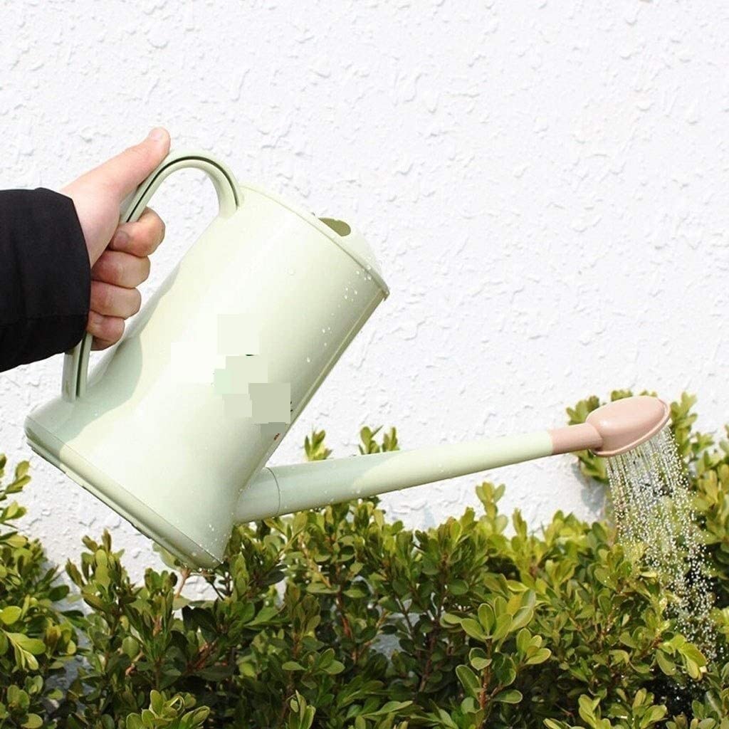 Regadera para Plantas de Exterior e Interior, regadera de Flores de plástico con Cabezal rociador, regadera de jardinería