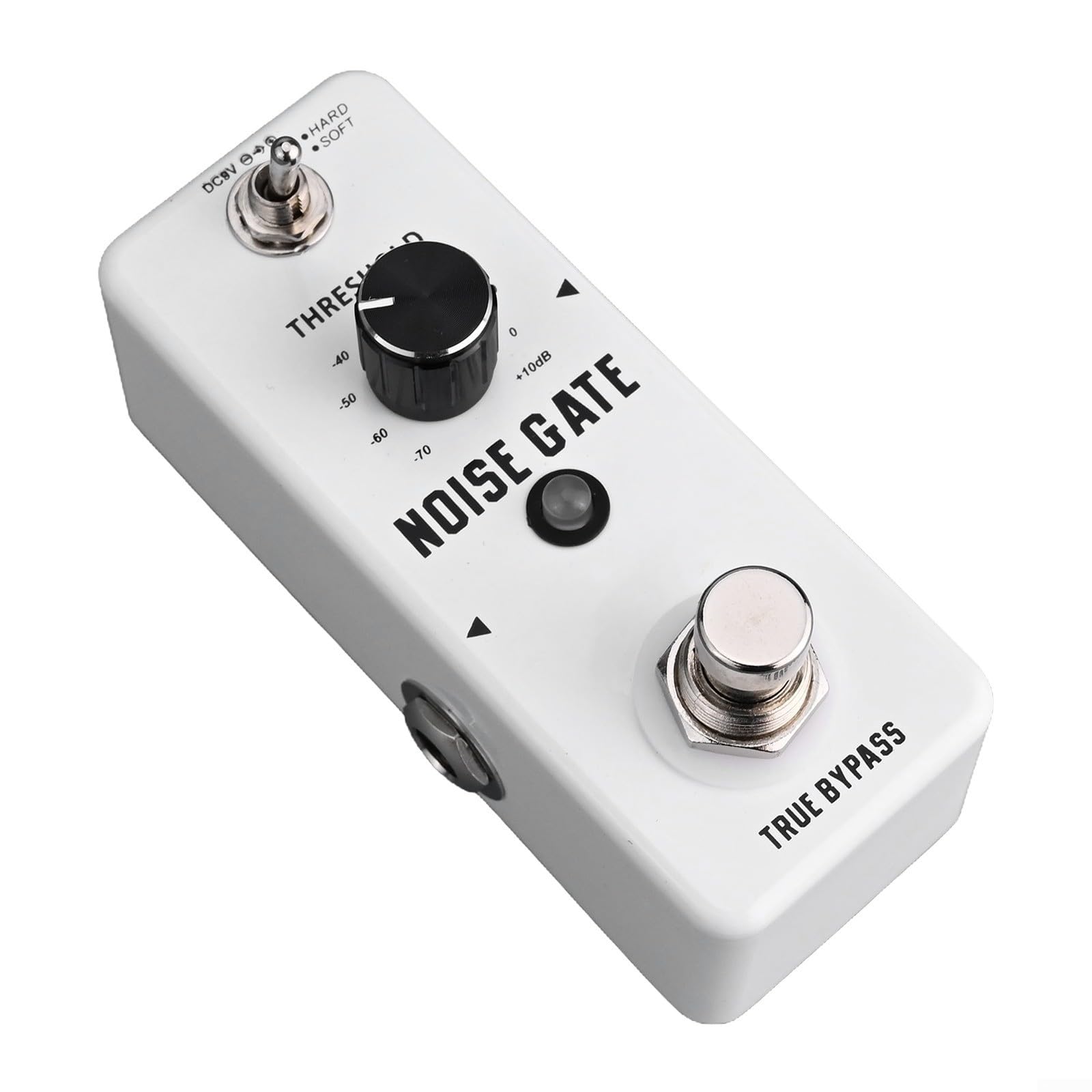 Noise Gate Pédale pour guitare électrique, pour Rowin LEF319, 2 modes de réduction du bruit, construction en alliage de zinc, bypass transparent, voyant d'état LED
