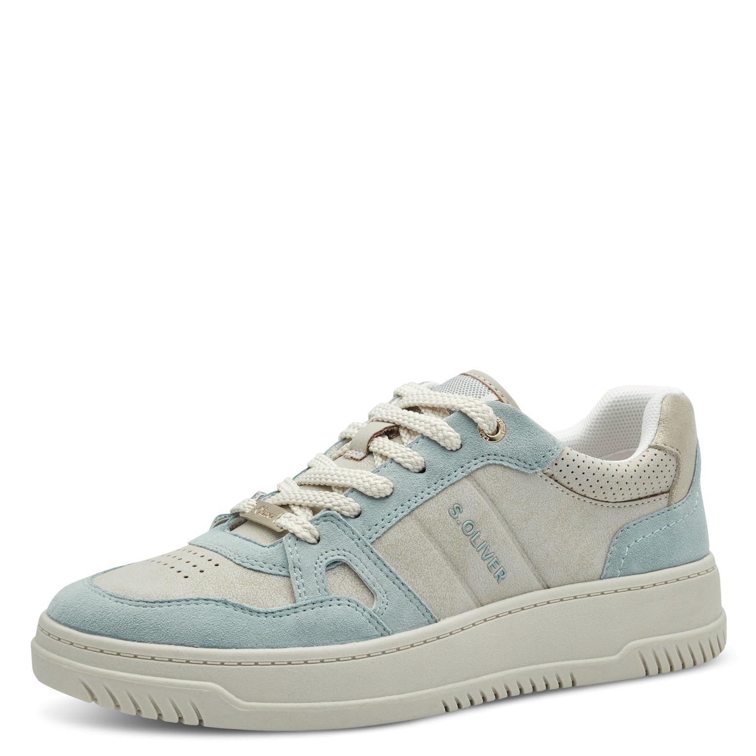 s.Oliver Damen Sneaker flach mit Schnürsenkeln Low Top