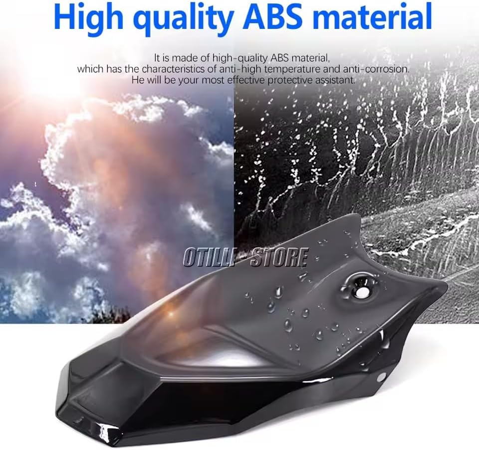 Motorcycle Accessories Rear Fender Hugger Extension Mudguard Mud Guard Extender For Yamaha XSR900 XSR 900 2013-2021 (Carbon fiber)