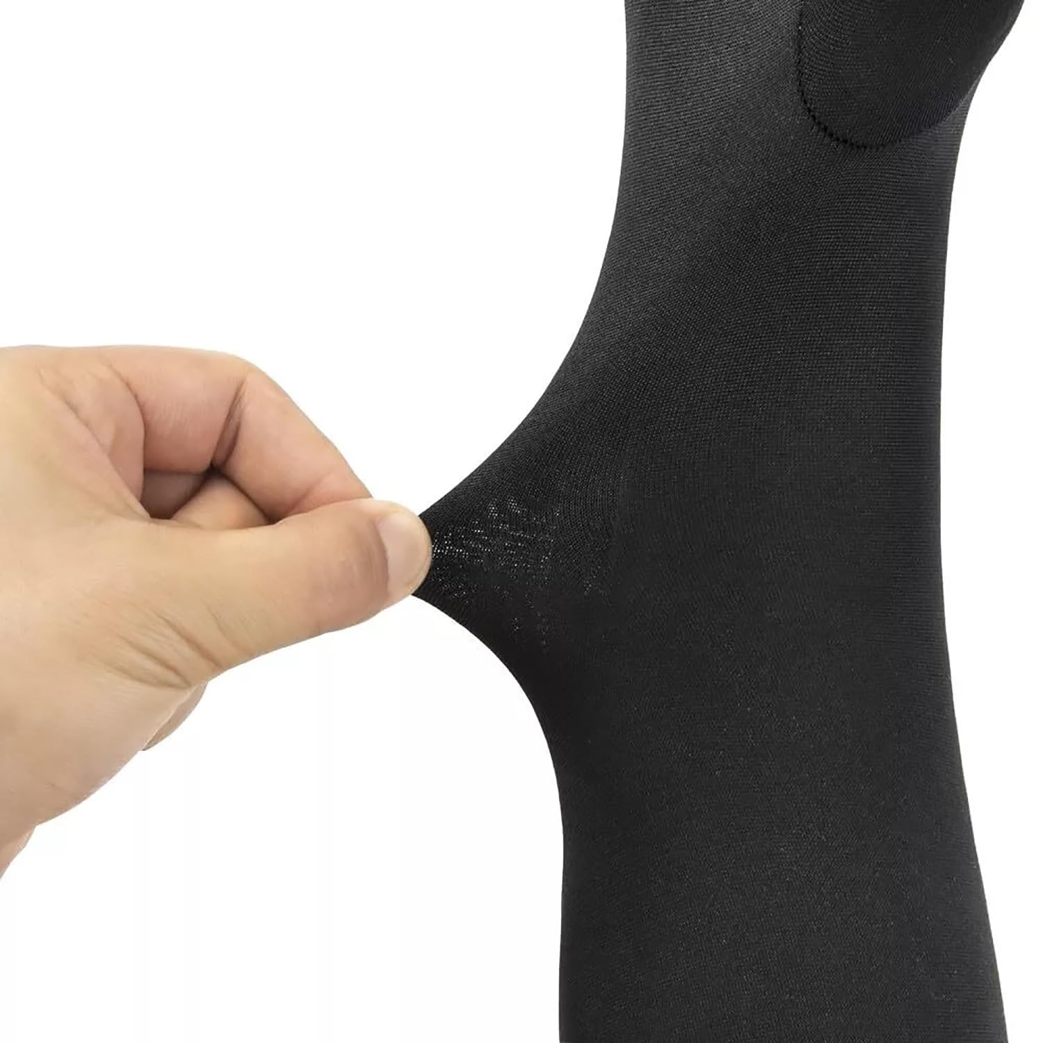 Moonlove Halloween Horror Pointy Claw Gloves, Includes Black Mittens & 10pcs Long Fingernail Rings - Image 4
