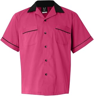 Hilton GM Legend Bowling Shirt S Pink/ Black