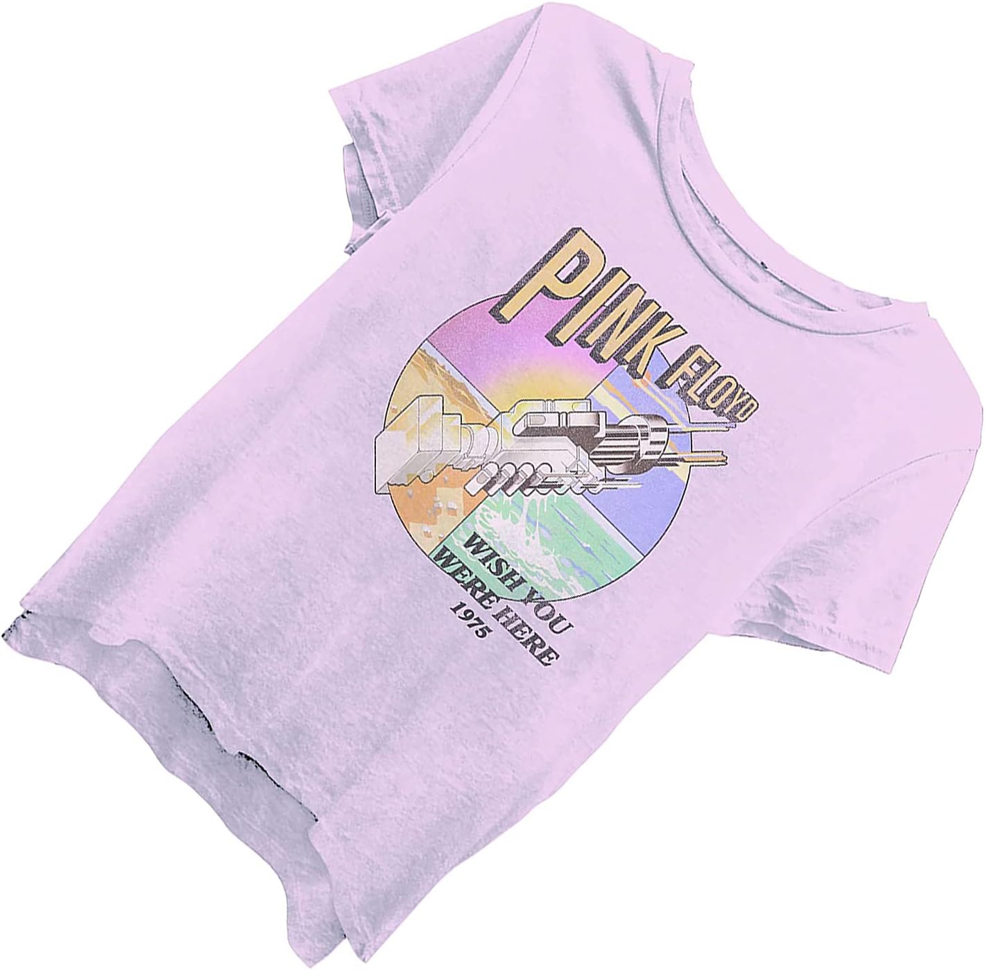 Pink Floyd Ladies Rock Shirt Dark Side of The Moon Vintage Tee