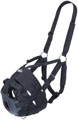 Tough 1 Easy Breathe V - Bozal de pastoreo para caballo pequeño