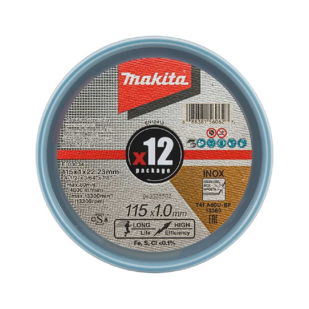 Makita Trennscheiben Edelstahl 115x22,23x1,0 mm
