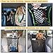 DYKESON Dog Car Net Barrier Pet Barrier with Auto Safety Mesh Organizer Baby Stretchable Storage Bag Universal for Cars, SUVs -Easy Install, Car Divider for Driving Safely with Children & Pets
