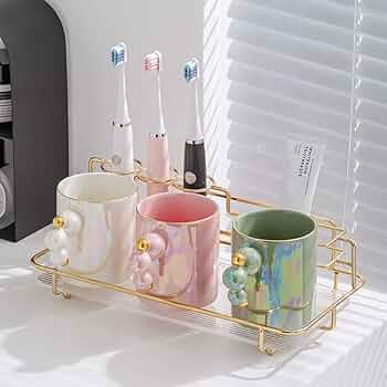 歯ブラシ入れ Amazon.co.jp: 山崎実業(Yamazaki) 洗面戸棚下歯ブラシホルダー