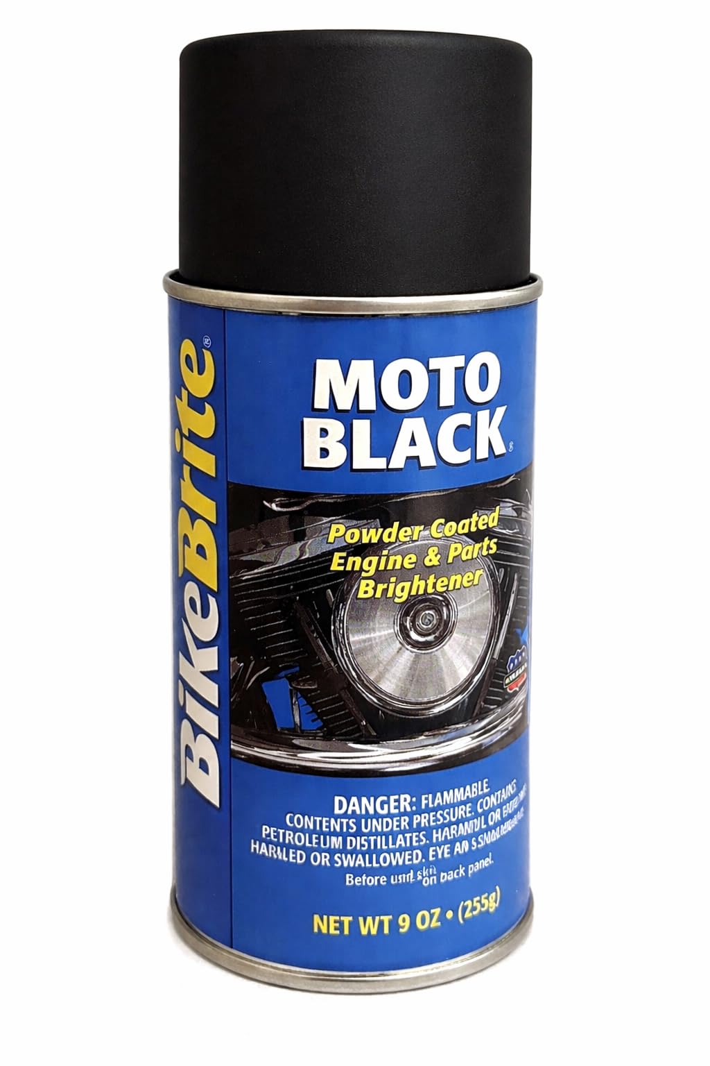 Bike Brite MC53000 Black Powder Coated Engine and Wheel Cleaner, 9 fl. oz.
