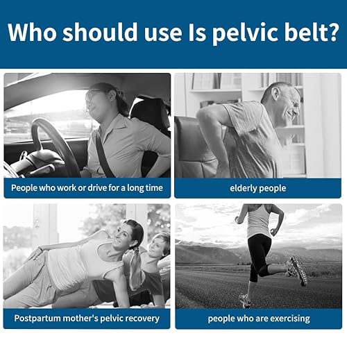 Miniatura 5 de Back Support Belt for Women,Si Belt,45" Back Brace for Men Lower Back Suitable for 28-43" Hip Bone,Relieve Lower Back,Pelvis and Sciatica Pain.