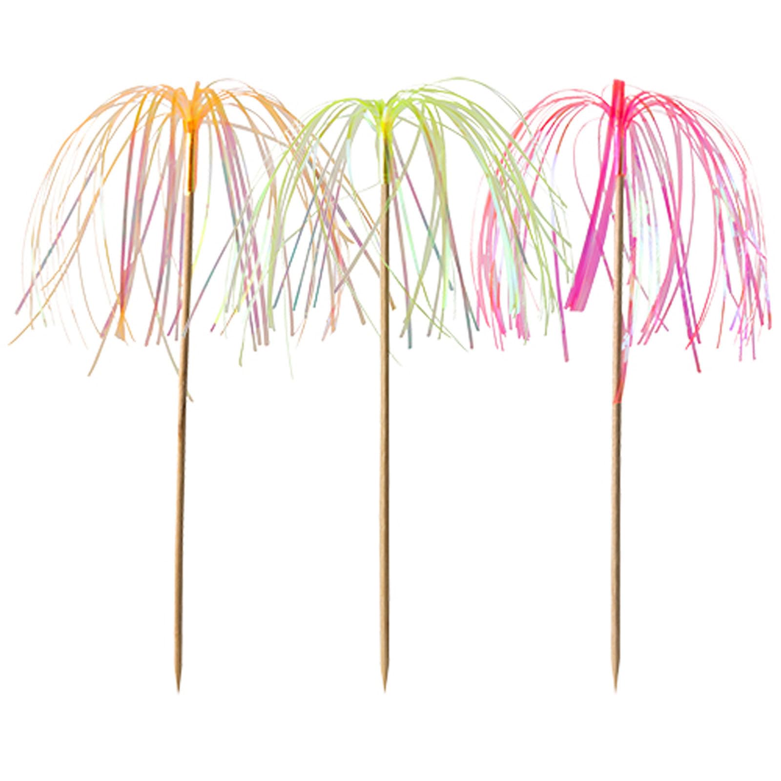 PAPSTAR 1000 Palillos Decorativos de 15,5 cm de neón de Fuegos Artificiales (82368)