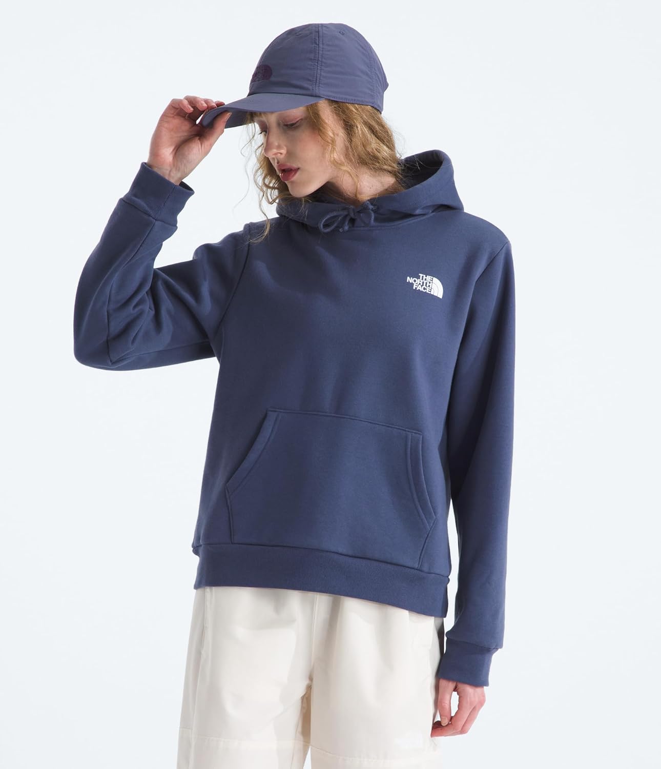 The North Face womens Evolution Gradient Box Nse Hoodie | 2 Piece Hood With Drawcord, Kangaroo Hand Pocket - Image 2