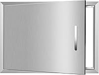 Vista 15 de Puertas de cocina para exteriores, 26 pulgadas de ancho x 24 pulgadas de alto, puertas de acceso dobles para barbacoa, acero inoxidable 304