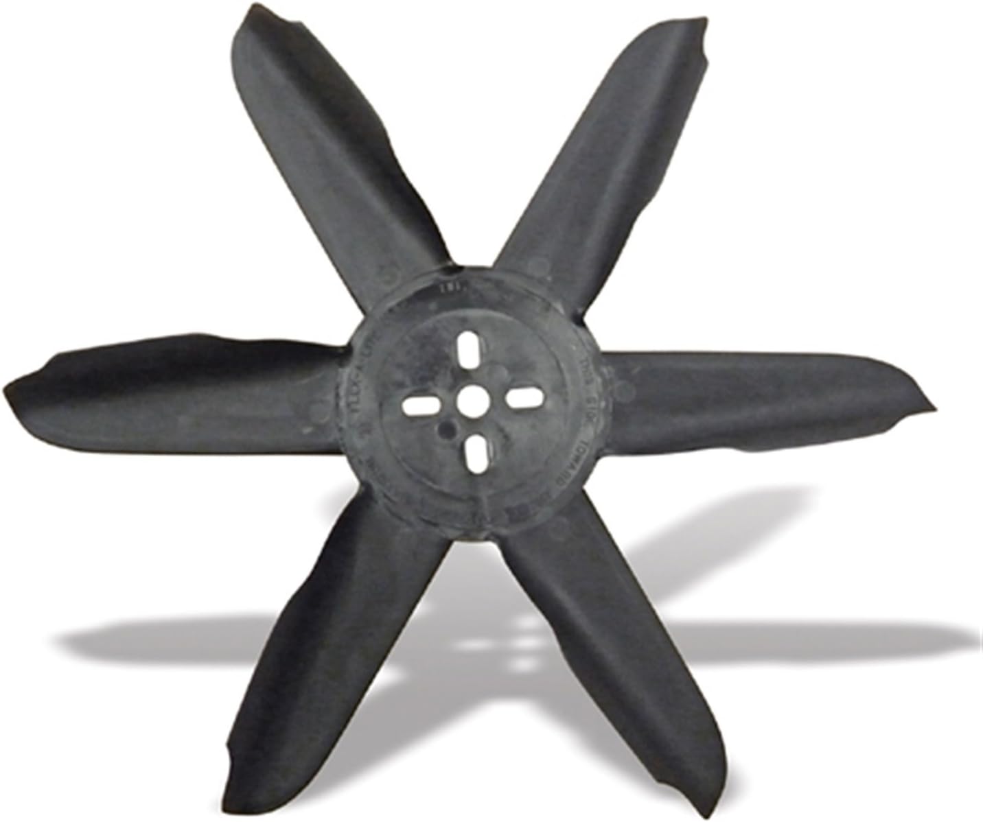 416 Black Nylon 16" Belt Driven Fan