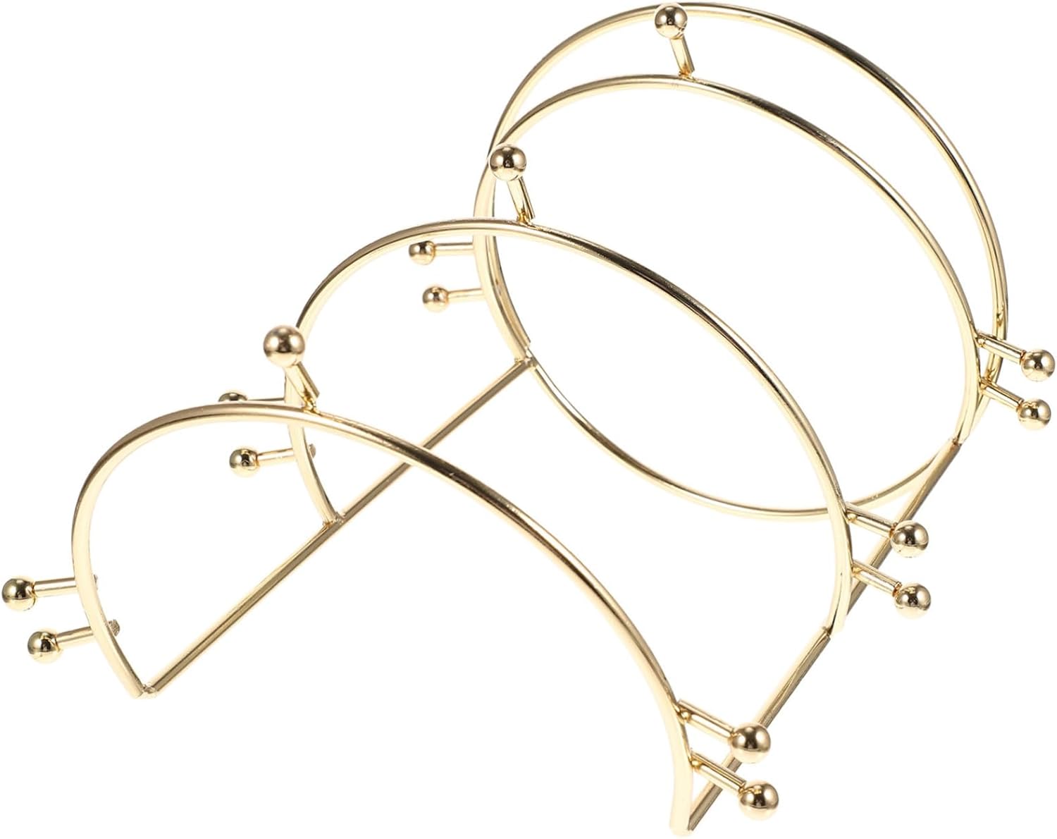 Crown Display Stand Girls Hair Ties Accessories for Girls Metal Storage Rack Acrylic Organizers Crown Hair Hoop Rack Headpiece for Home Headwear Organizer Storage for