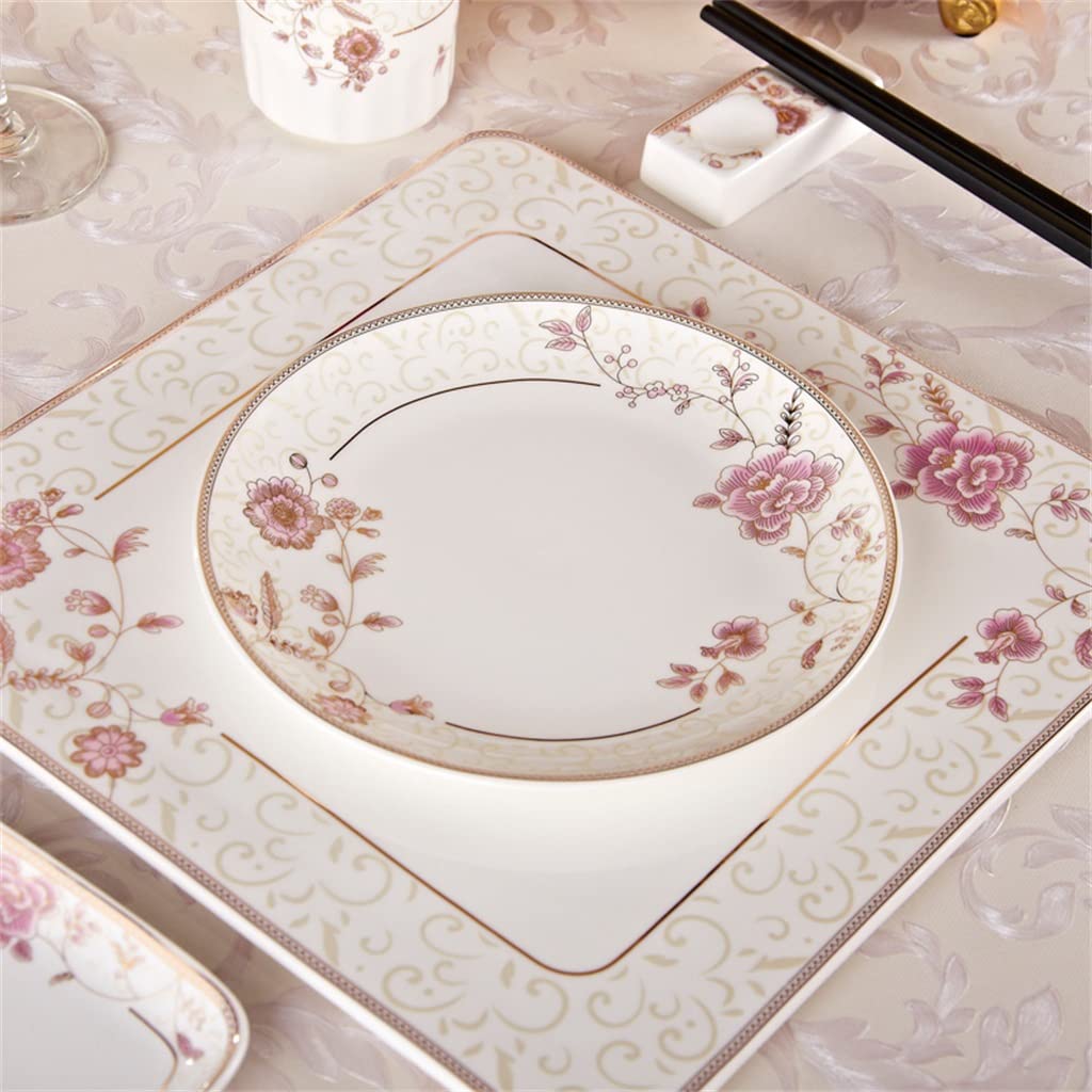 Zastawa stołowa, zestaw sztućców z porcelany kostnej, talerz obiadowy, zastawa stołowa, uchwyt, klamra do serwetek, kombinacja dekoracji stołu