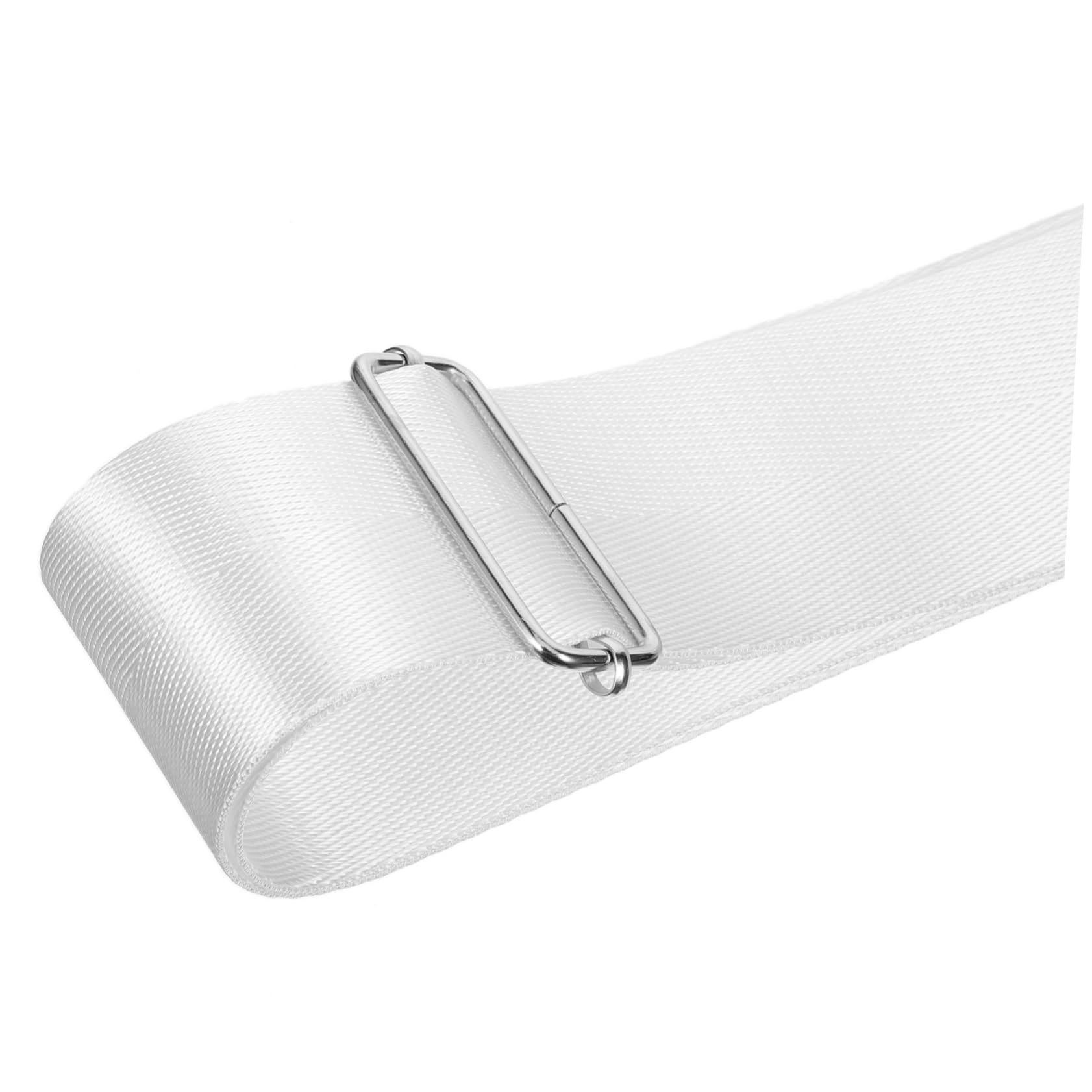 ifundom 10 Pezzi Centrale Della Rete Da Tennis Corda Maniglia Conveniente Rete Da Tennis Portatile Netto Centro Regolabile Cinghie Giallo Bianca Nylon