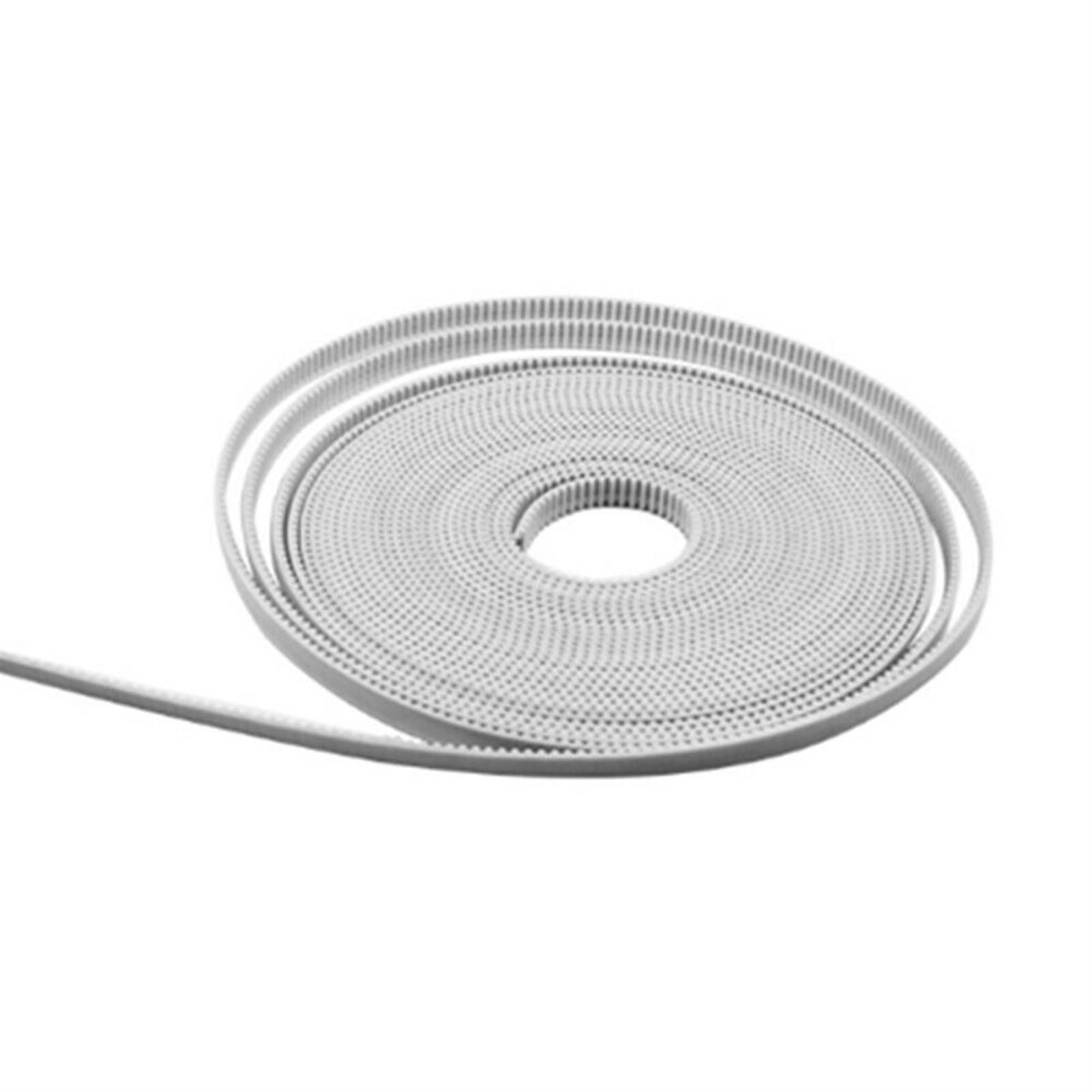 Lfang-Courroies de distribution 2GT Ceinture synchrone de courroie de synchronisation ouverte 2GT-6 Largeur 10 mm de polyuréthane acier PU GT2 Courroie de synchronisation Petite imprimante 3D 3D, Soli