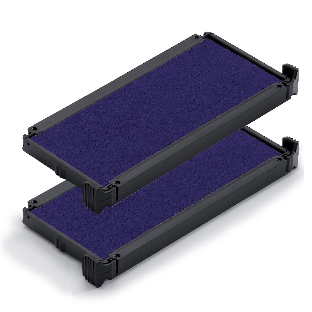 Trodat Replacement Ink Pads 6/4915 - Pack of 2 - Blue Ink - For The Printy 4915