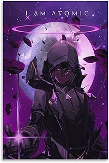 SRAML Eminence In Shadow Poster Cid Kagenou Artworks Picture Print Poster Wall Art Painting Canvas Gift Decor Home Posters Decorative 20x30inch(50x75cm), Unframe-style