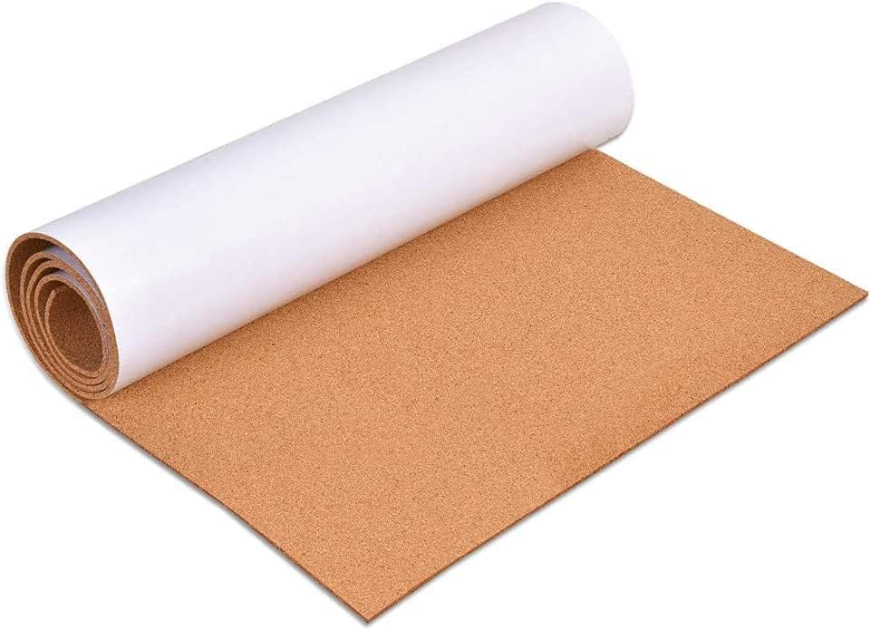 Polaris Fox Strong Self Adhesive Cork Sheet of Thickness 1mm 90x60cm