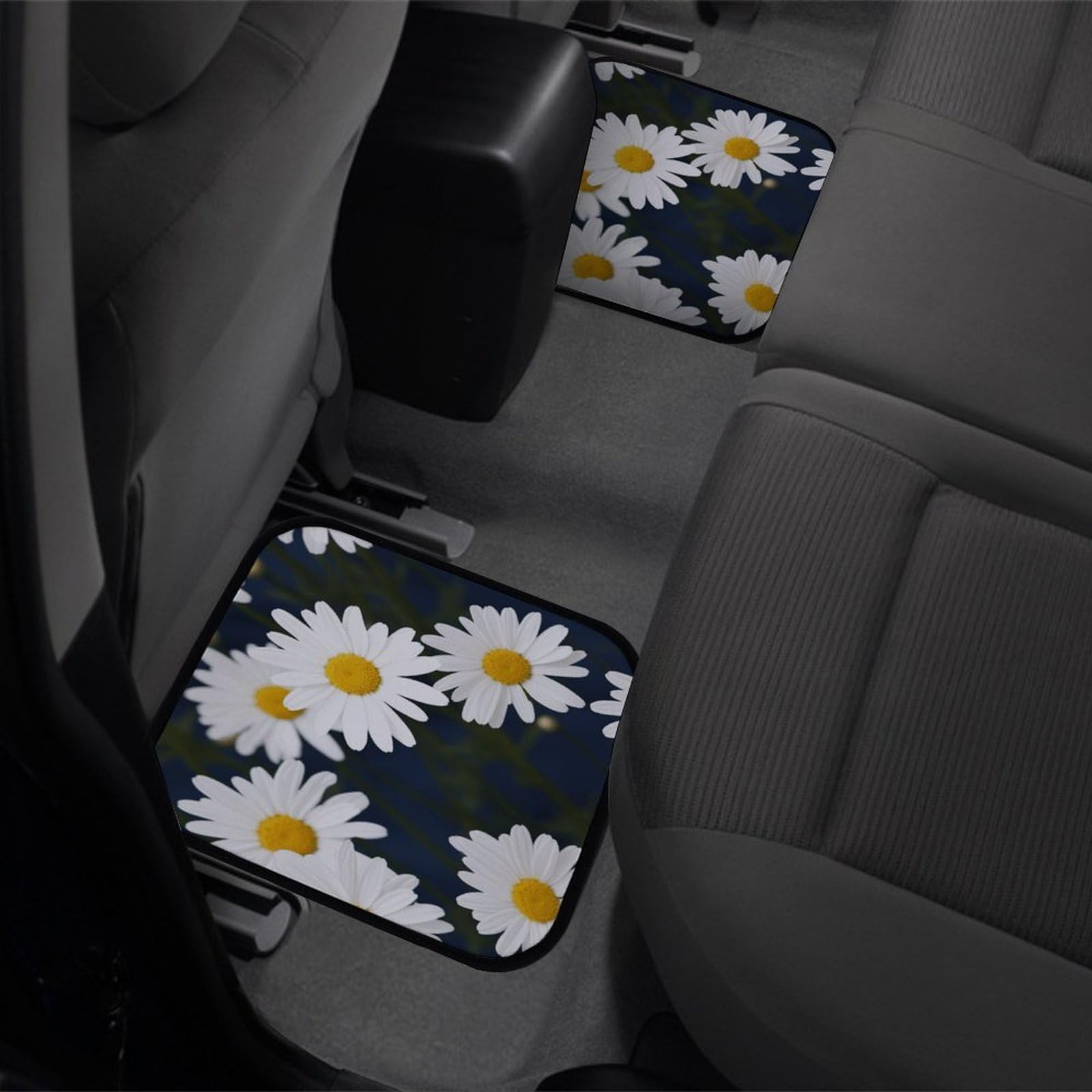 4 tappetini per auto, resistenti, antiscivolo, facili da pulire, adatti per la maggior parte delle auto, per tutte le stagioni, universali, adatti per SUV, berline e camion