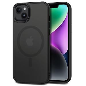 CACOE Magnetic Case for iPhone 13 iPhone 14 6 1 inch-Compatible with MagSafe Magnetic Car Phone Mount Anti-Fingerprint