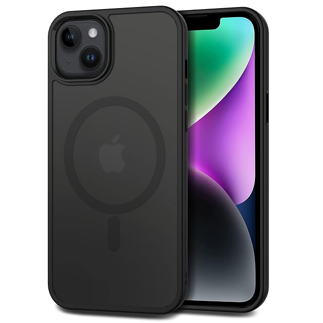 CACOE Magnetic Case for iPhone 13 iPhone 14 6 1 inch-Compatible with MagSafe Magnetic Car Phone Mount Anti-Fingerprint