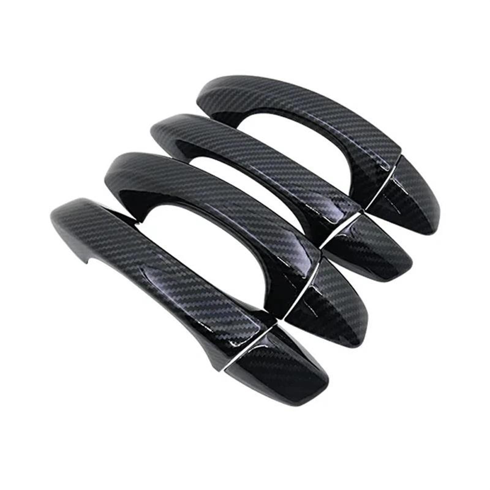 NOHEEU Auto Exterior Door Handle Cover Trim Opener for SEAT for Leon MK3 5F 2012-2019(Style1)