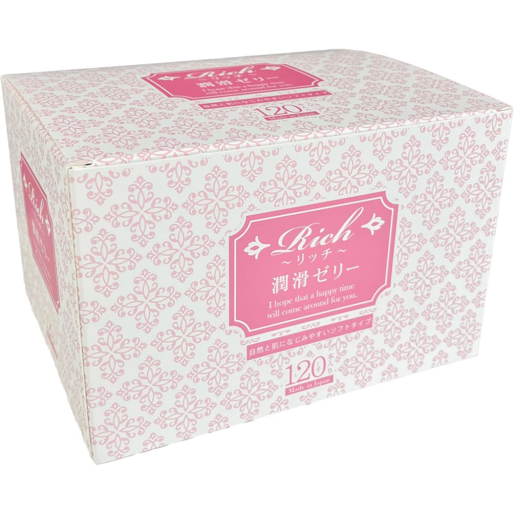 ユタカ リッチ潤滑ゼリー 120本入り ソフトタイプ