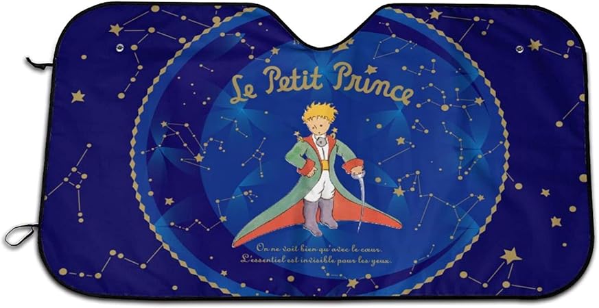 Amazon Danesi 星の王子さま サンシェード 車 フロントサンシェード 遮光断熱 吸盤 日除け 紫外線対策 日除け キャラクター アニメ グッズ かわいい おしゃれ 車用品 １３０ ７０cm 車 バイク 車 バイク