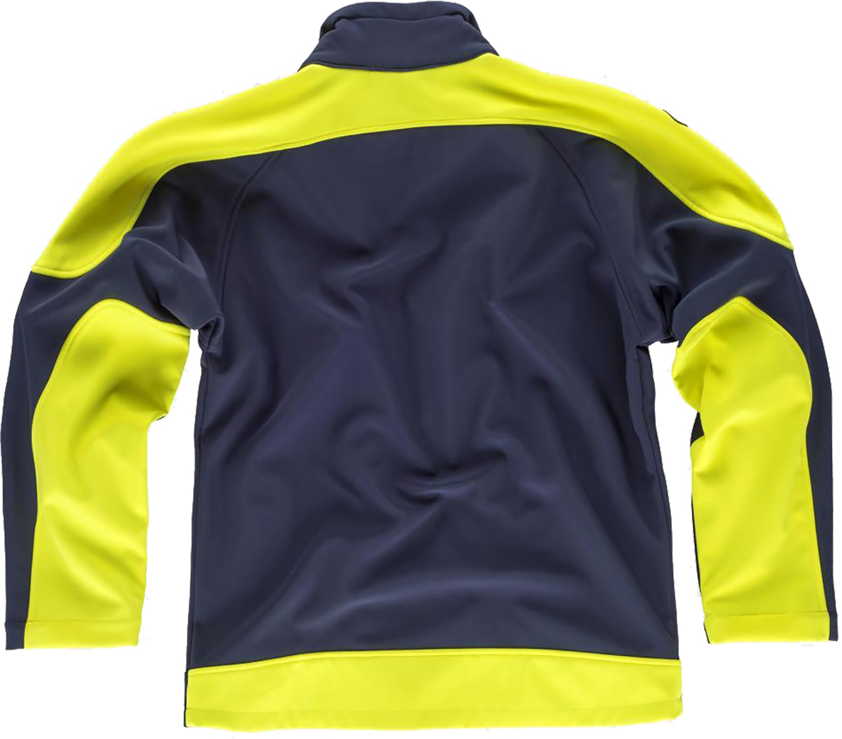WORKTEAM Cazadora Softshell Alta Visibilidad con Protección Térmica, Cortavientos y Repelente al Agua, Certificada EN 14058 y EN 17353. Unisex
