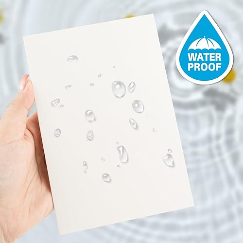 Miniatura 4 de Golden State Art, Paquete de 10 carpetas de fotos de 4 x 6 pulgadas, marco de fotos de cartón, tarjetas de marco de papel, saludosinvitación eventos