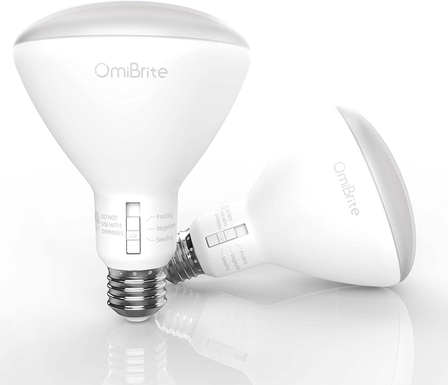 OmiBrite LED Grow Light Bulbs, Plant Grow Light Bulb, Full