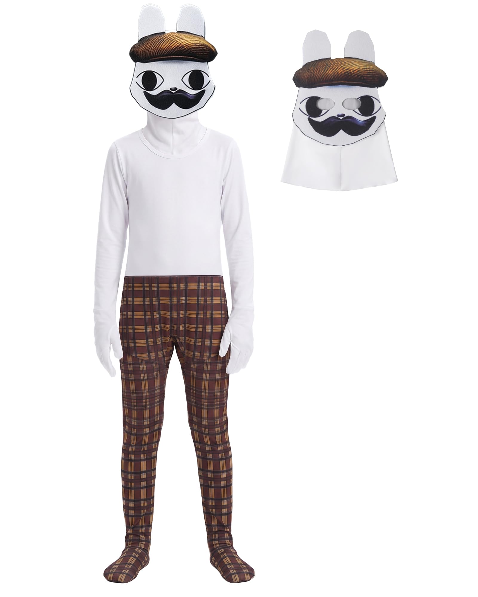 Animal Hospital Costume Boys Halloween Outfit with Mask for Kids 5-12 Years