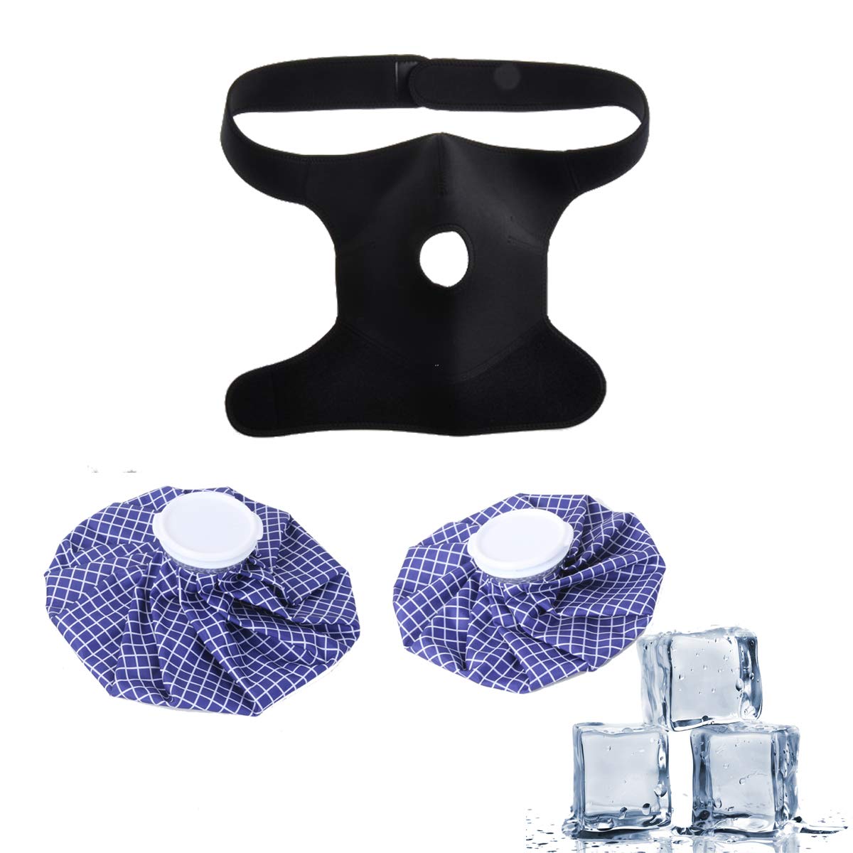 Buy Shoulder Ice Compress Brace with Exchangeable Bags Detachable