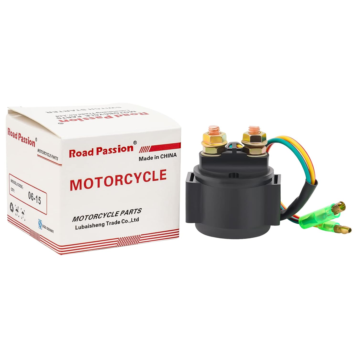Road Passion Starter Solenoid Relay for Honda TRX250 FOURTRAX Recon 1997-2001 TRX250EX SPORTRAX 2003-2008 TRX250X 2009 TRX400EX Sportrax 2002-2007 TRX300EX Sportrax 2001-2006 TRX300EX FOURTRAX
