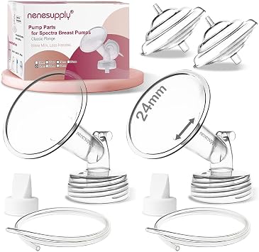 Nenesupply Pump Parts Compatible W Spectra S2 Spectra S1 Pumps Not Original Spectra S2 Accessories Spectra S1 Accessories Not Original Spectra Pump Parts Flange 24Mm Duckbill Valves Backflow Protector