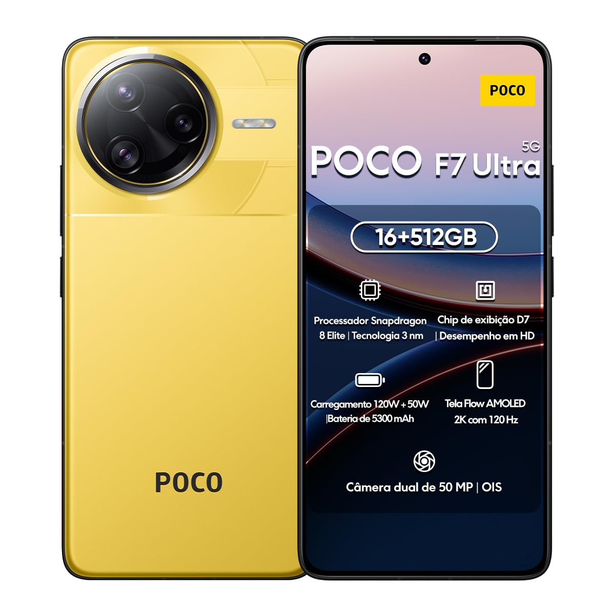 poco f7ultra 16GB/512GB （おまけ付き）※2/8まで Xiaomi Teléfono POCO F7 Ultra 16GB+512GB Snapdragon 8 Elite de