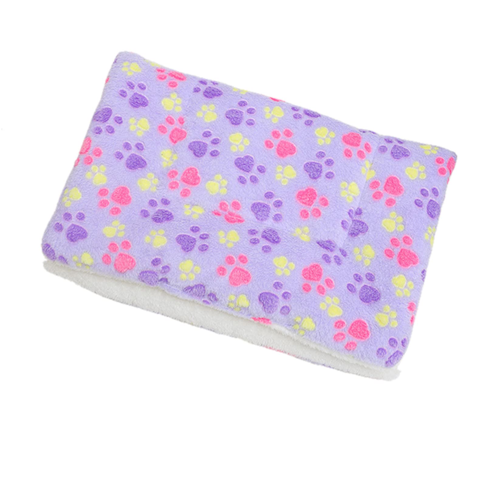 Couverture pour chien accessoire animaux tapis chaud automne hiver litière chat chenil violet L