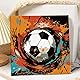 Malen Nach Zahlen ab 7 Jahren Junge Rahmen und Box Football Paint by Numbers Fußball Malen Nach Zahlen Erwachsene für Kinder Jahre Als Geschenk Dekoration für zu Hause 20x20cm