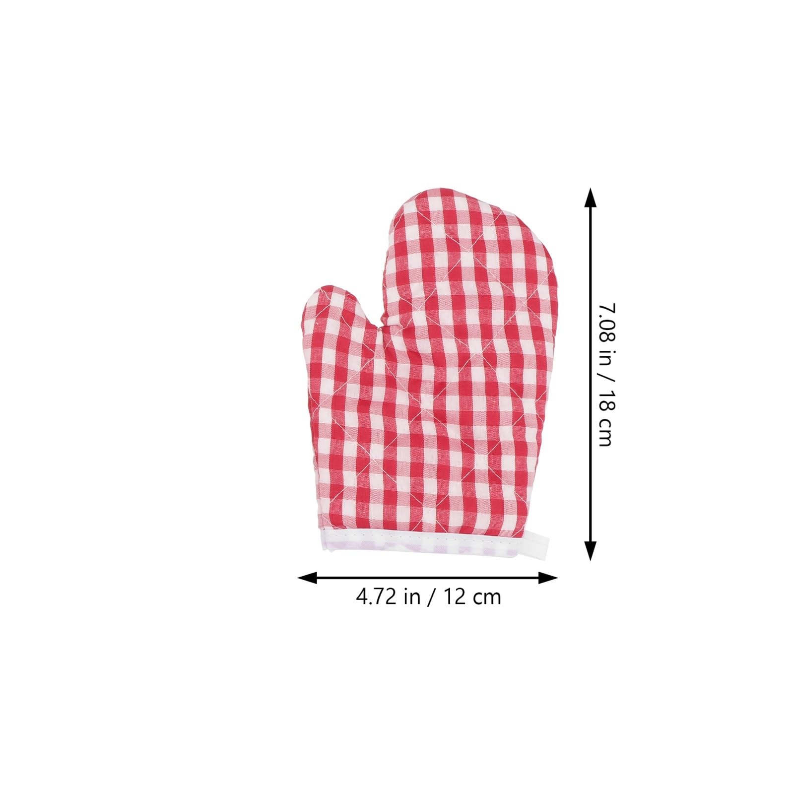 MRKU Guantes para Hornear, Guantes de Cocina Resistentes al Calor, 2 Piezas, poliéster, Alfombrilla térmica Multicolor