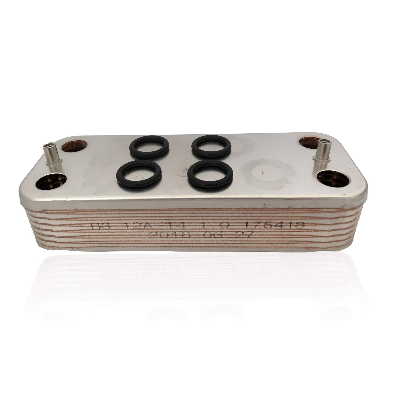 Bsl Beautiful Sound Line Ideal 175418 Logic Combi Plus 30 Plate Heat Exchanger New Prefix Xf Onwards
