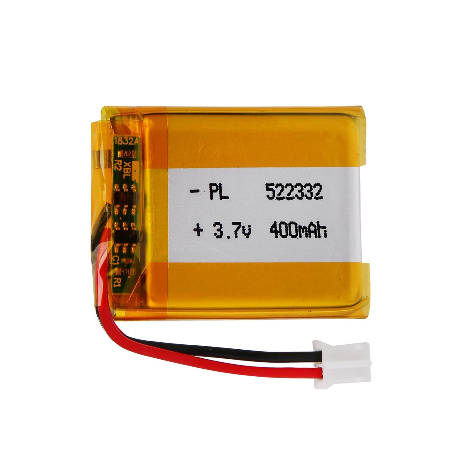 Batería Lipo 3.7V, 380mAh 702030 a Iones de Litio con conexión 2P-PH con Paso 2,0 mm — view 34